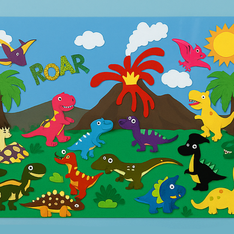 Filzbrett Pädagogisch Lernspiel – Interaktive Themen Aktivitätswand