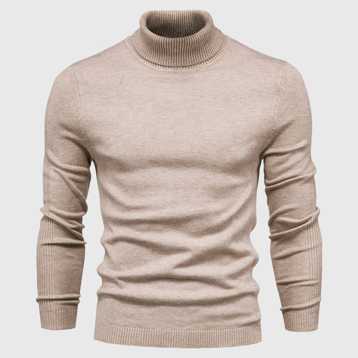 Stylish turtleneck sweater for men