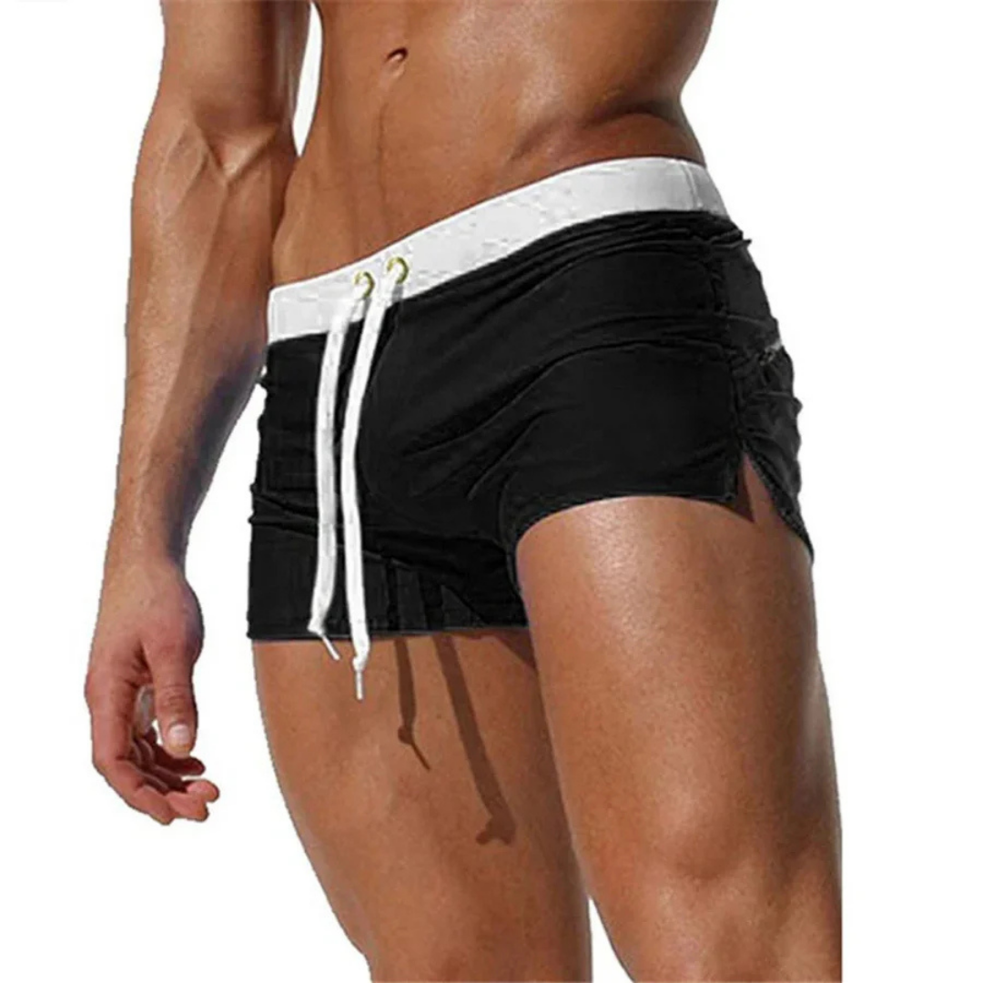 Herren Badehose - Schnelltrocknend mit verstellbarem Bund