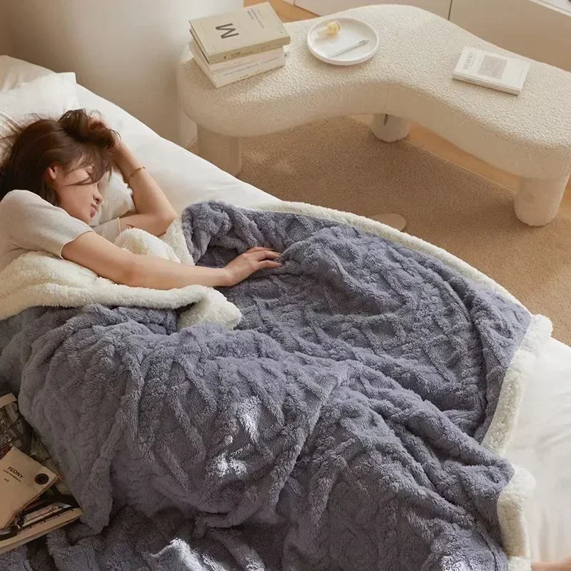 Gemütliche Wohndecke – Doppellagig