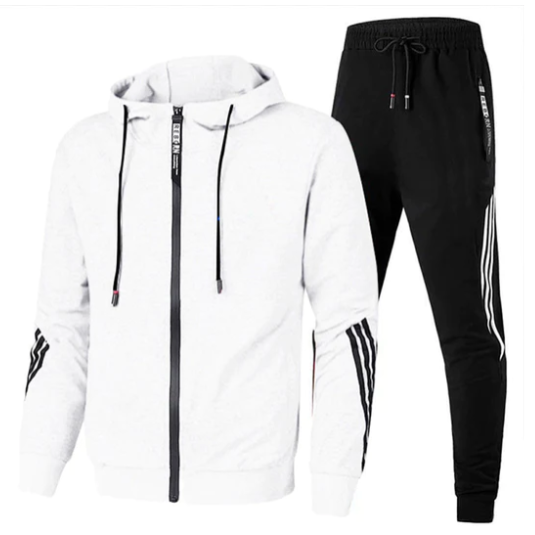 Herren Zweiteiliges Trainingsanzug-Set - Kapuzenpullover & Jogginghose