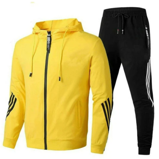 Herren Zweiteiliges Trainingsanzug-Set - Kapuzenpullover & Jogginghose
