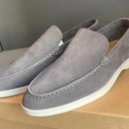 Klassische Suede Loafer für Herren
