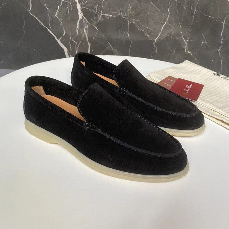 Klassische Suede Loafer für Herren