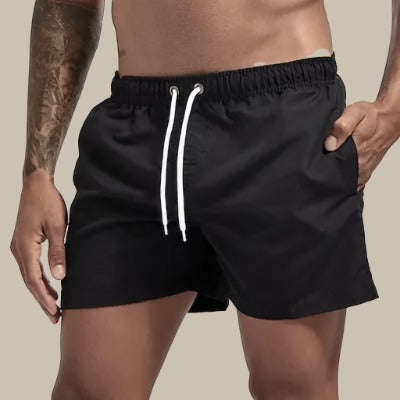 Herren Badeshorts - Schnelltrocknend mit elastischem Bund
