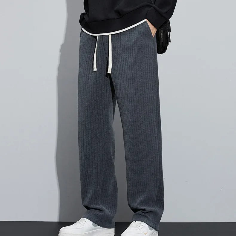 Herren Straight Fit Joggers - Cord & Lässiger Stil