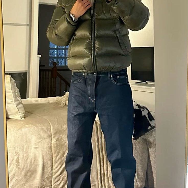 Herren Isolierte Pufferjacke - Kapuze & Gesteppt