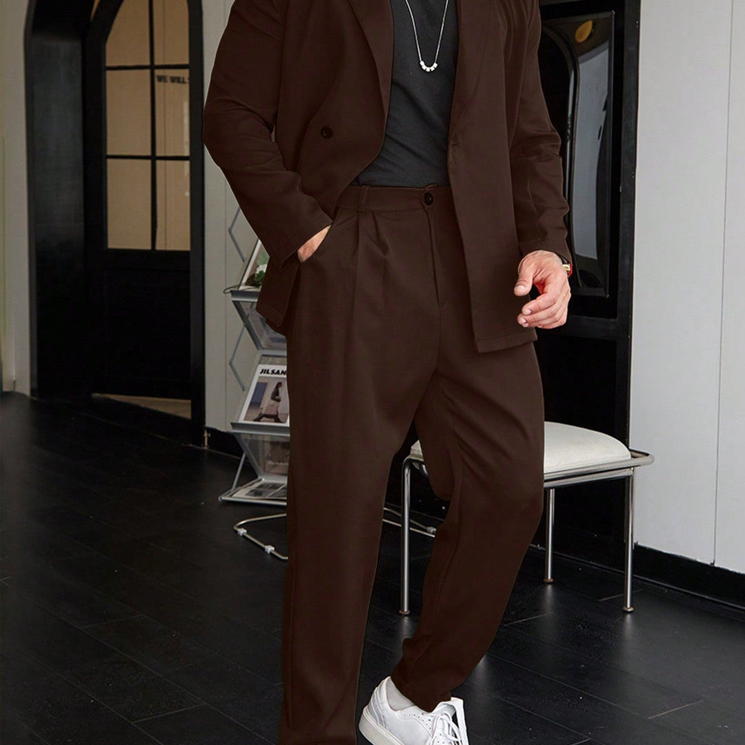 Herren Anzug im Relaxed Fit - 2-teiliges Set