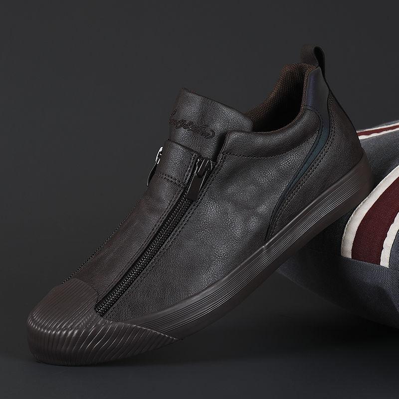 Stylish zip-up shoes for men