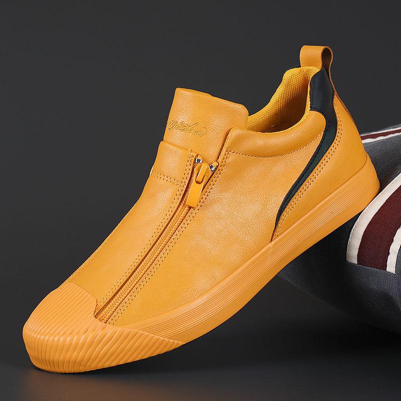 Stylish zip-up shoes for men