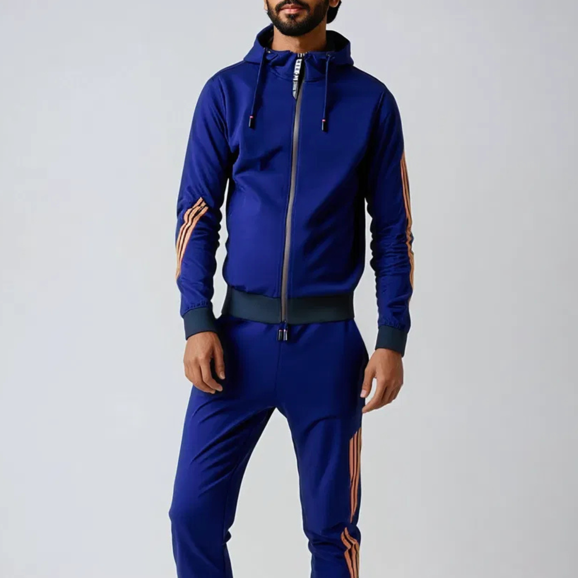 Herren Zweiteiliges Trainingsanzug-Set - Kapuzenpullover & Jogginghose