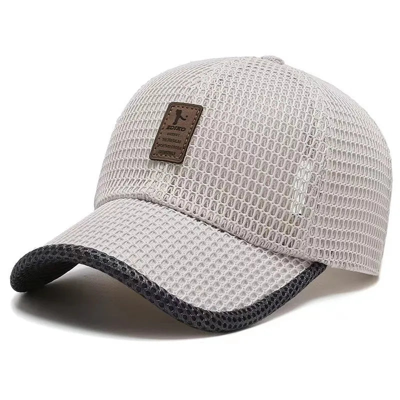 Unisex Sports Cap - Quick-Dry with Breathable Mesh