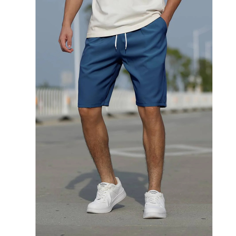 Herren Leichtbau-Shorts - Verstellbare Taille mit Taschen
