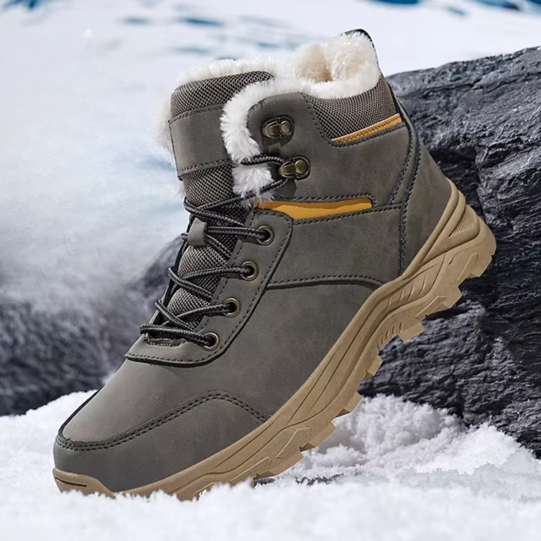 Botas de invierno impermeables para hombre – Aisladas y tracción robusta