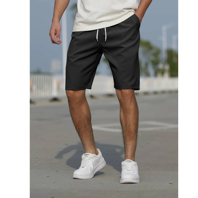 Herren Leichtbau-Shorts - Verstellbare Taille mit Taschen