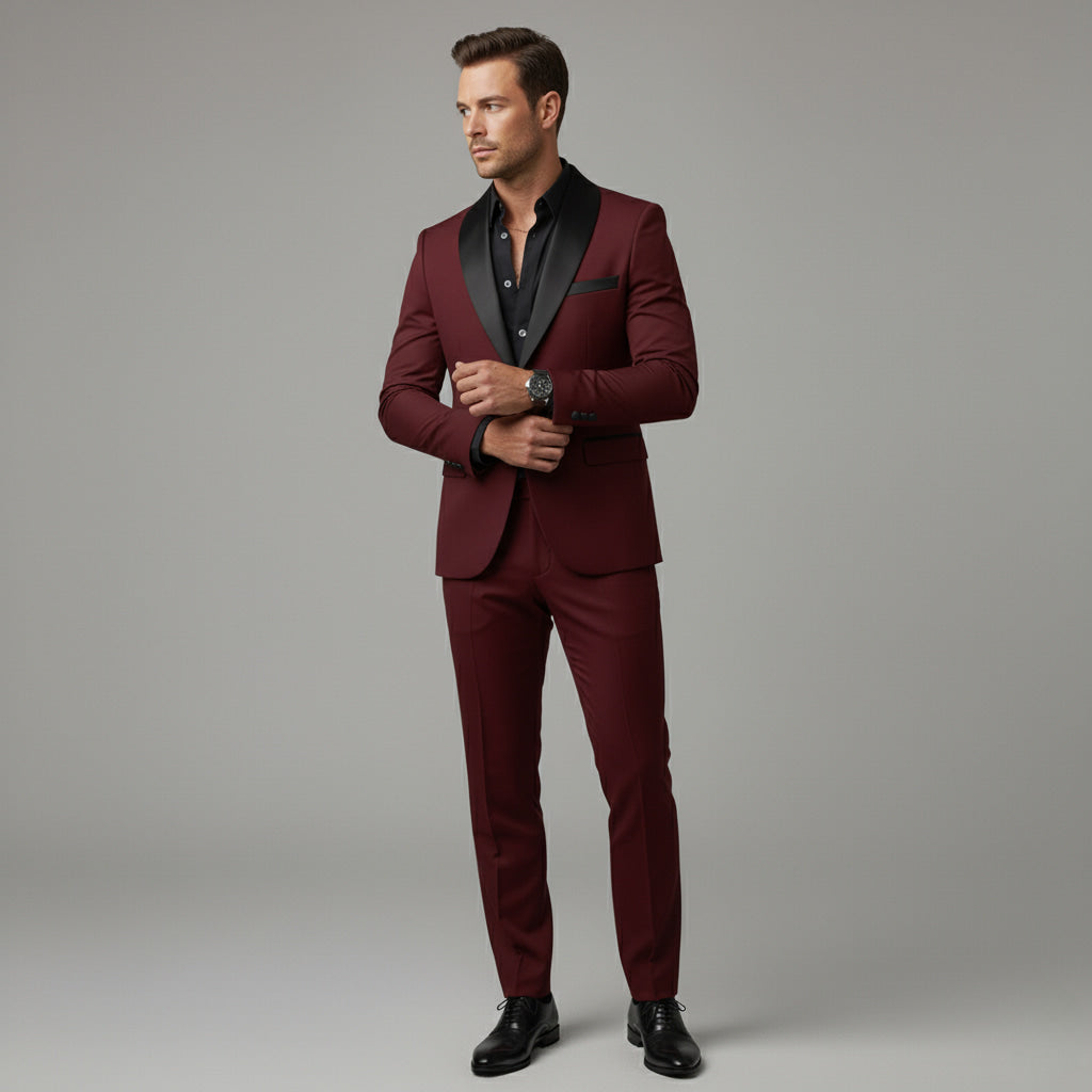 Slim Fit Smoking voor Mannen