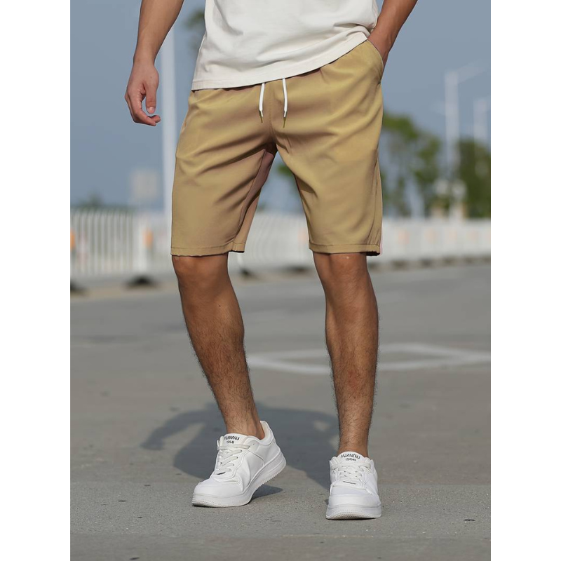 Herren Leichtbau-Shorts - Verstellbare Taille mit Taschen