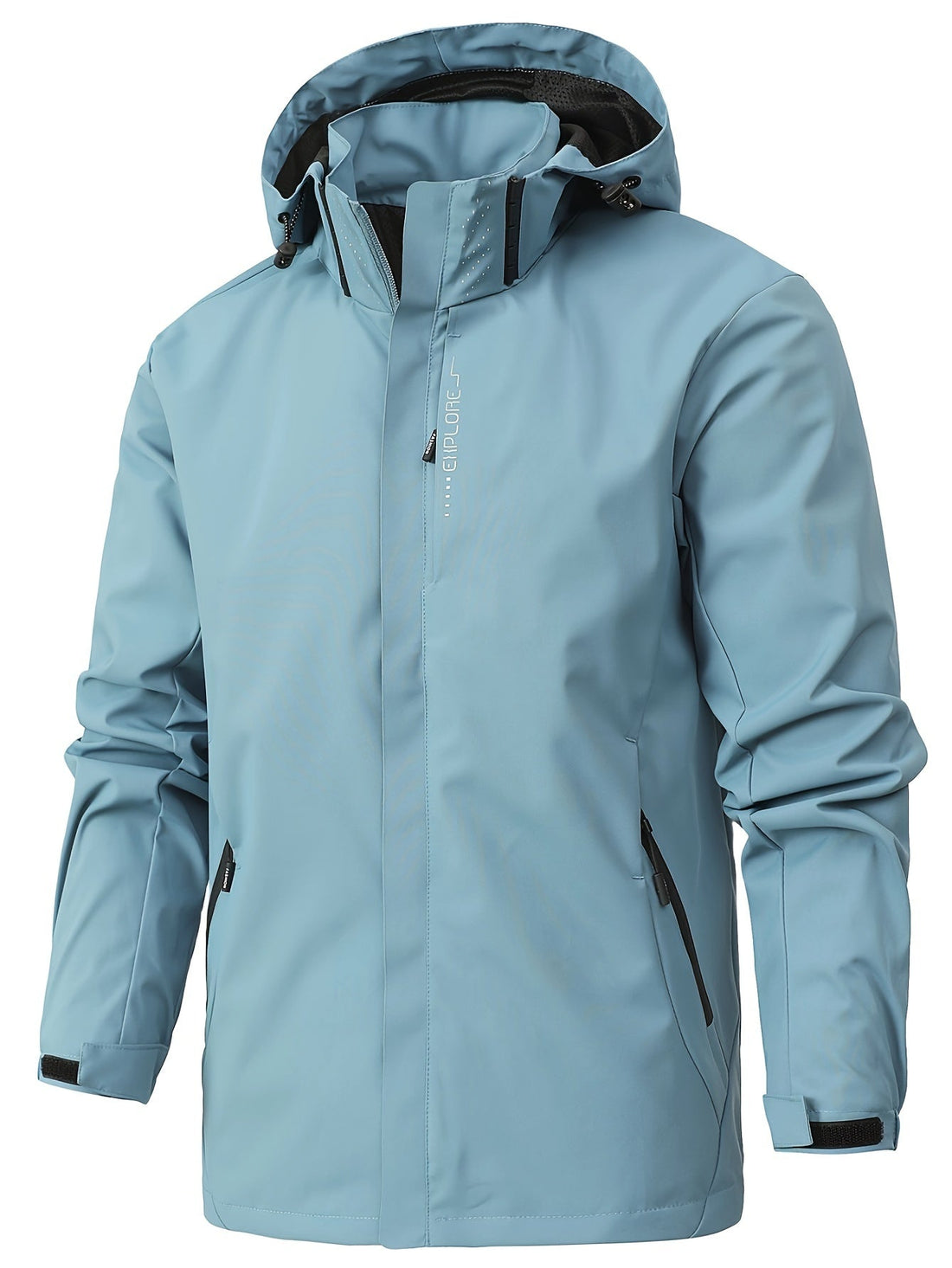 Men's Lightweight Windbreaker - Modern Sporty Design