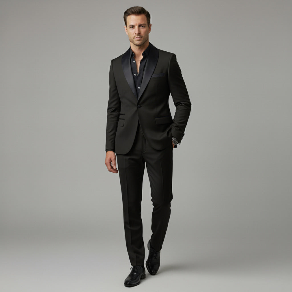 Slim Fit Smoking voor Mannen