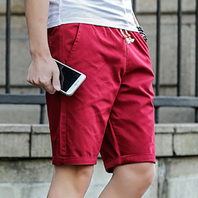 Herren Leichtbau-Shorts - Verstellbare Taille mit Taschen