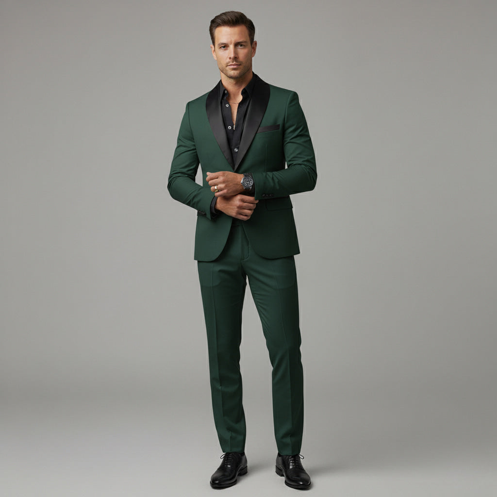 Slim Fit Smoking voor Mannen