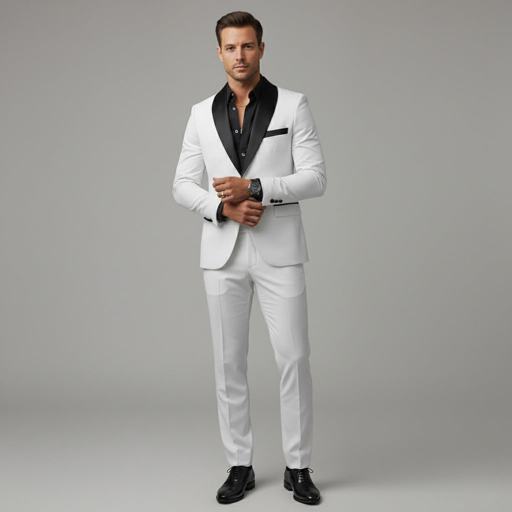 Slim Fit Smoking voor Mannen