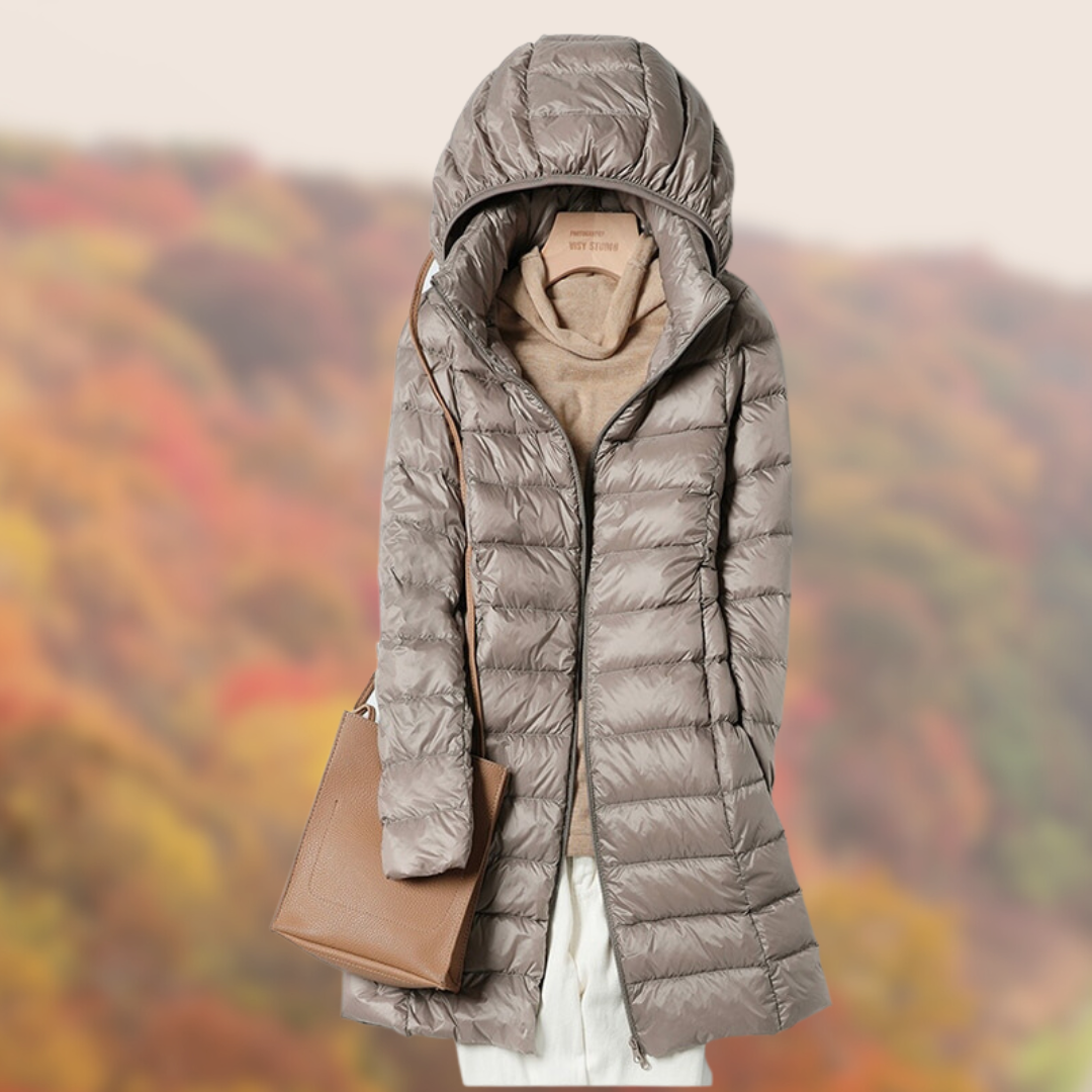 Women's Waterproof Puffer Jacket - Warm & Comfortable