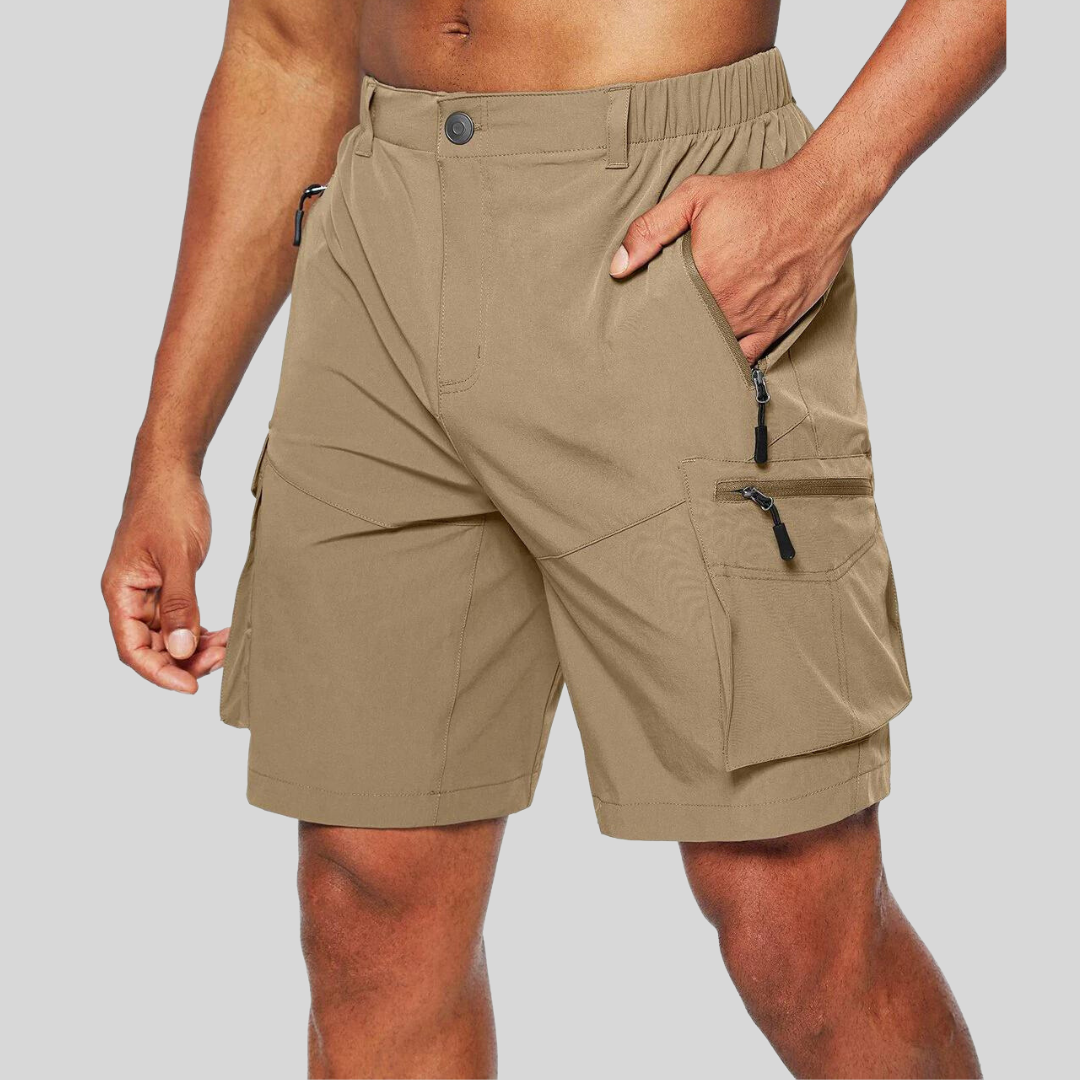 Men's Cargo Shorts - Quick-Dry & Lightweight
