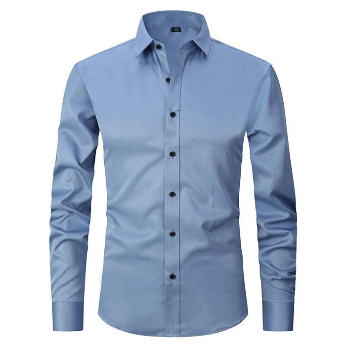 Men's Stretch Shirt - Slim Fit & Wrinkle Free