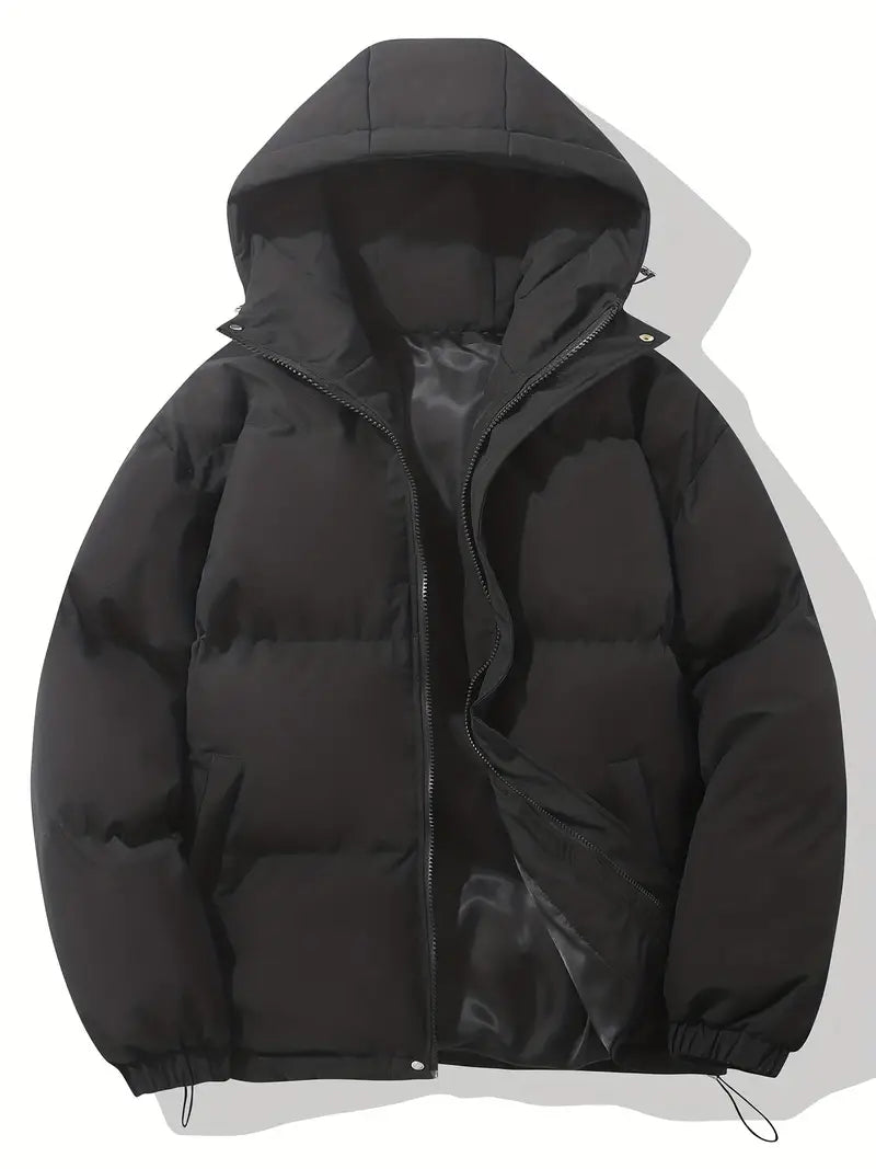 Damen Winter-Pufferjacke - Warme Kapuzen-Oberbekleidung