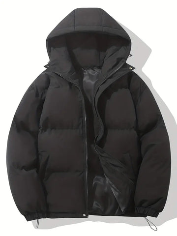 Damen Winter-Pufferjacke - Warme Kapuzen-Oberbekleidung