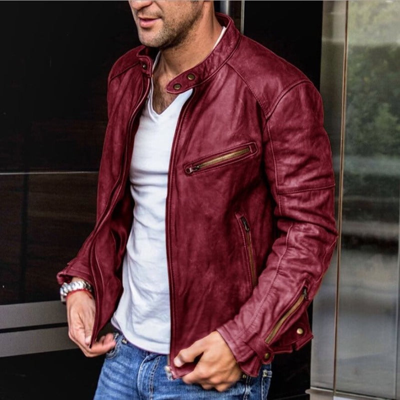 Men's Jacket - Tailored Biker Style