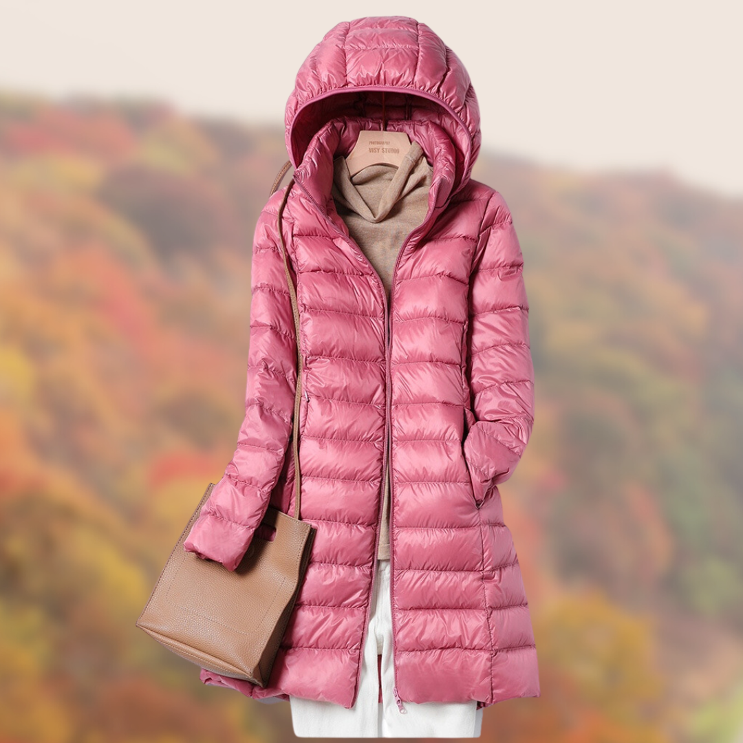Women's Waterproof Puffer Jacket - Warm & Comfortable
