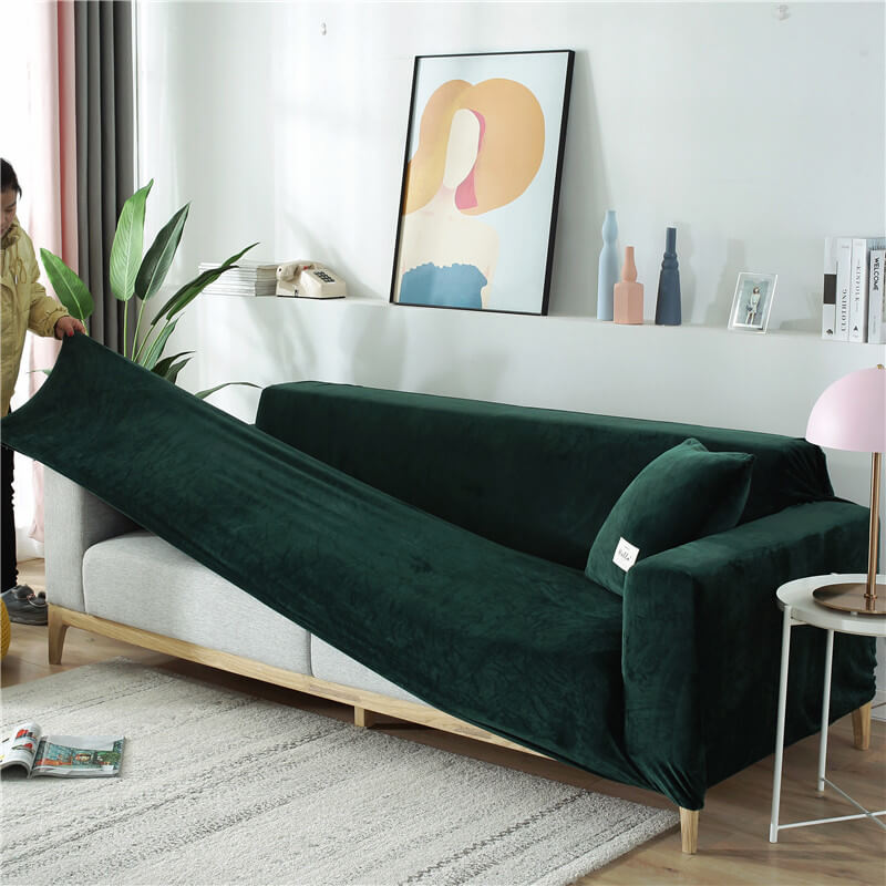 Rekbare Sofa Cover - Antislip & Zacht Gestructureerd