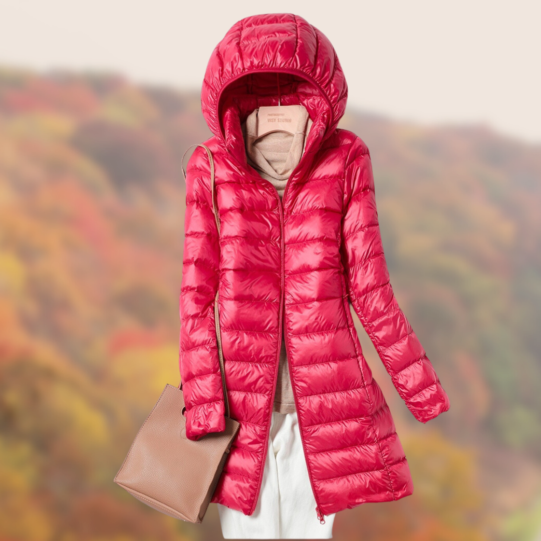 Women's Waterproof Puffer Jacket - Warm & Comfortable