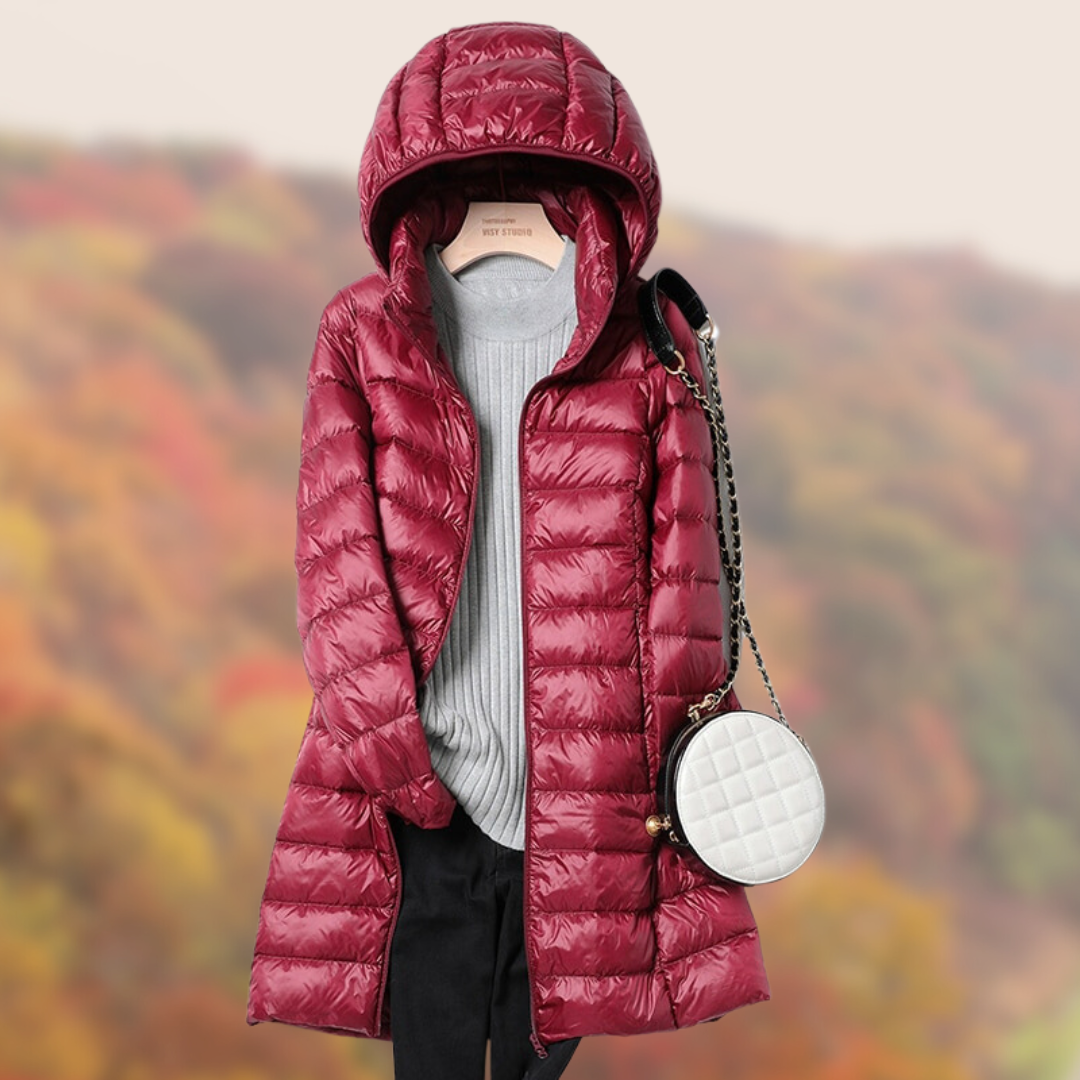 Women's Waterproof Puffer Jacket - Warm & Comfortable