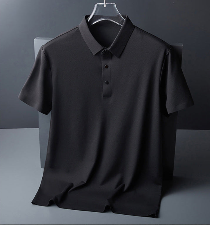 Polo senza cuciture elegante per uomo