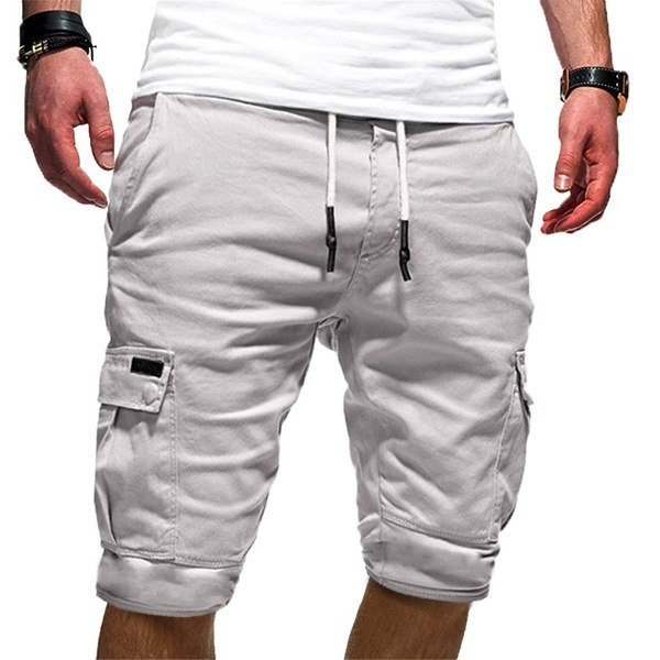 Men's Cargo Shorts - Relaxed Fit with Multi-Pockets
