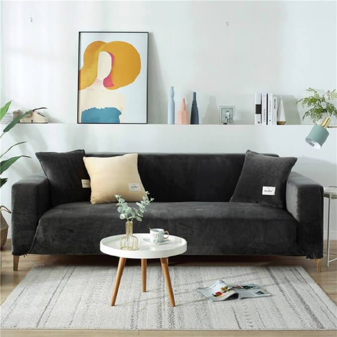 Rekbare Sofa Cover - Antislip & Zacht Gestructureerd