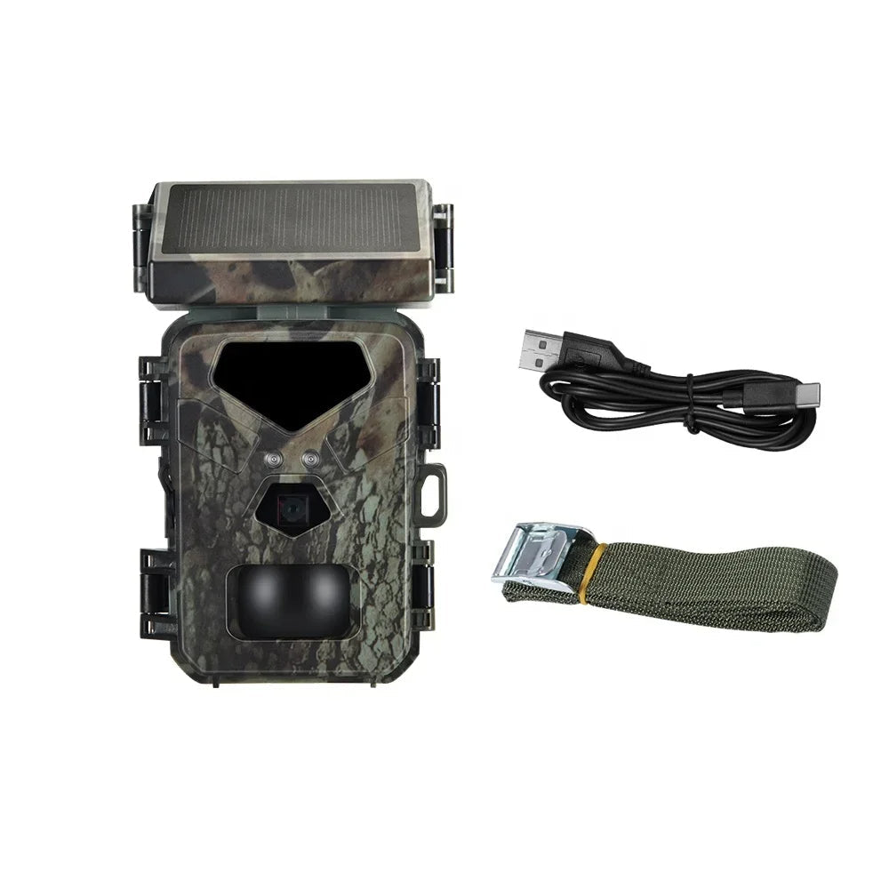 Cámara de caza con patrón de camuflaje – Solar y resistente al agua
