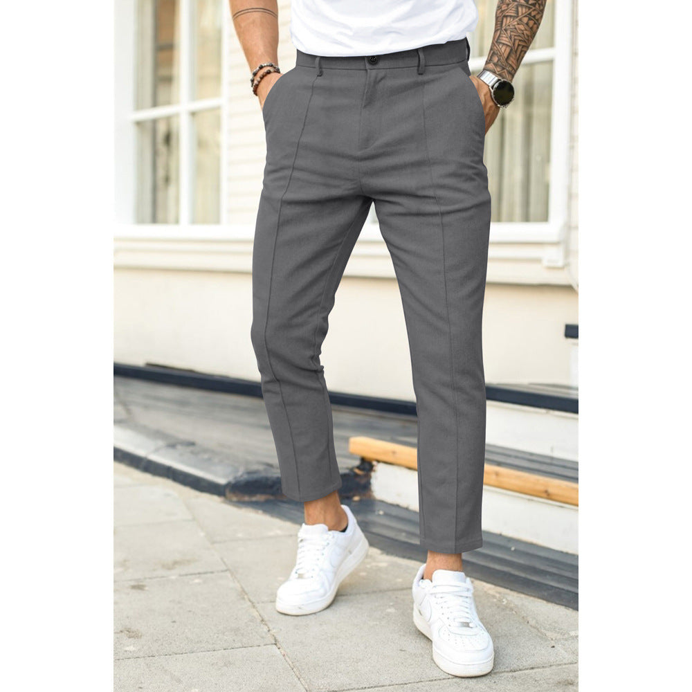 Herren Tapered-Hose - Relaxed Fit & Knöchellang