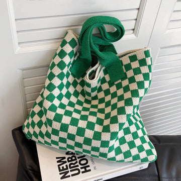 Damen Crocheted Tote Bag - Stilvoll & Handgemacht