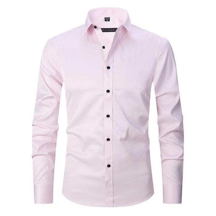 Men's Stretch Shirt - Slim Fit & Wrinkle Free