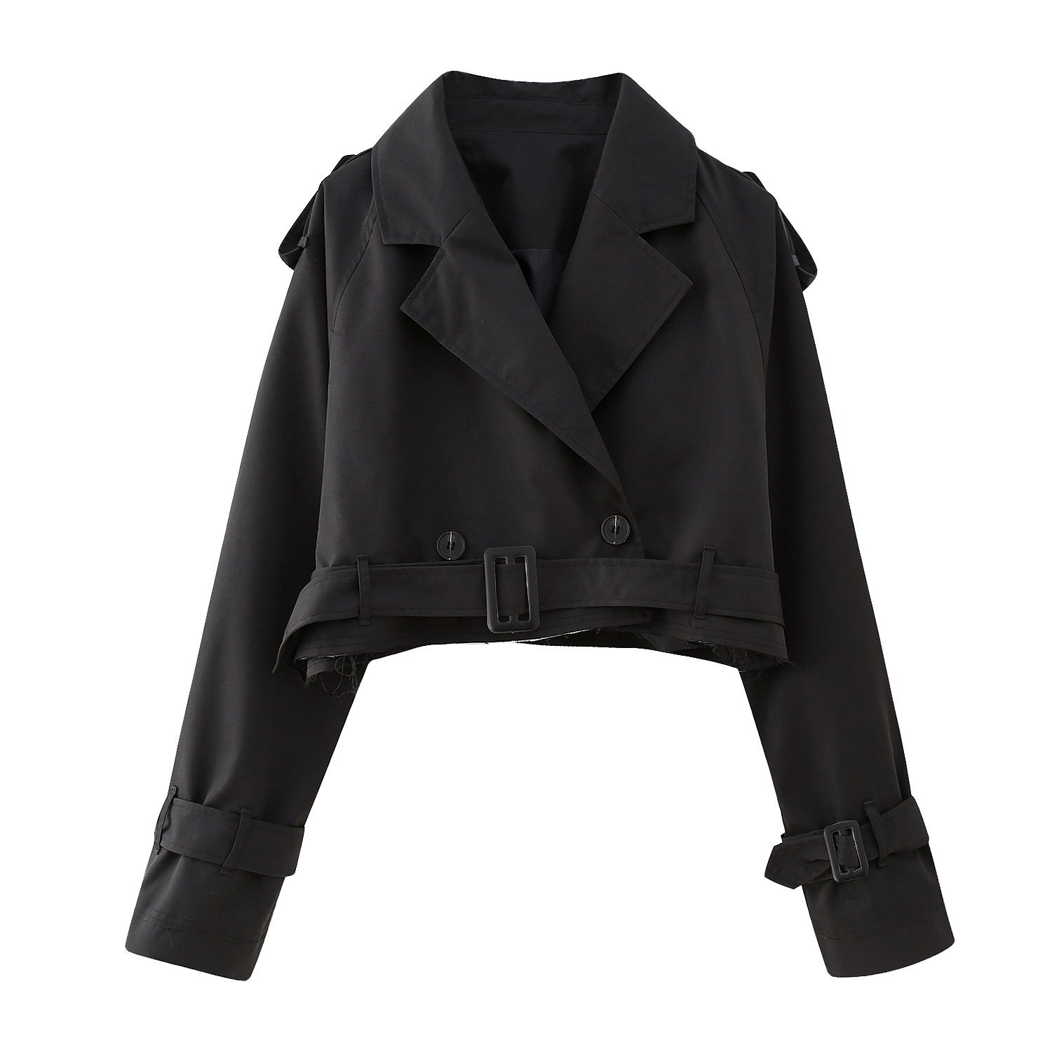 Women's Short Trench Coat – Stylish Tailored Outerwear