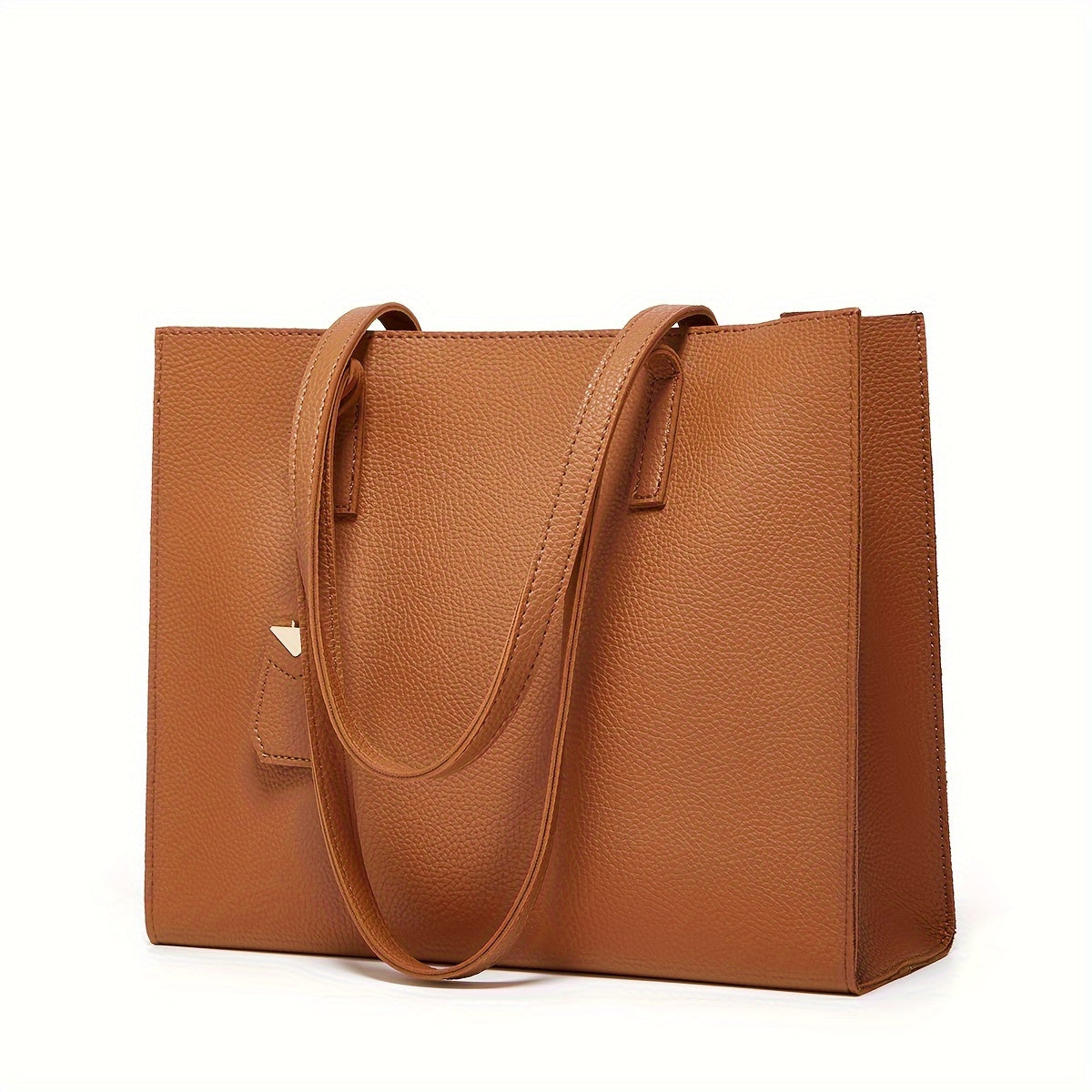 Damen Pendler Tote Bag - Kieselstruktur & oberer Griff