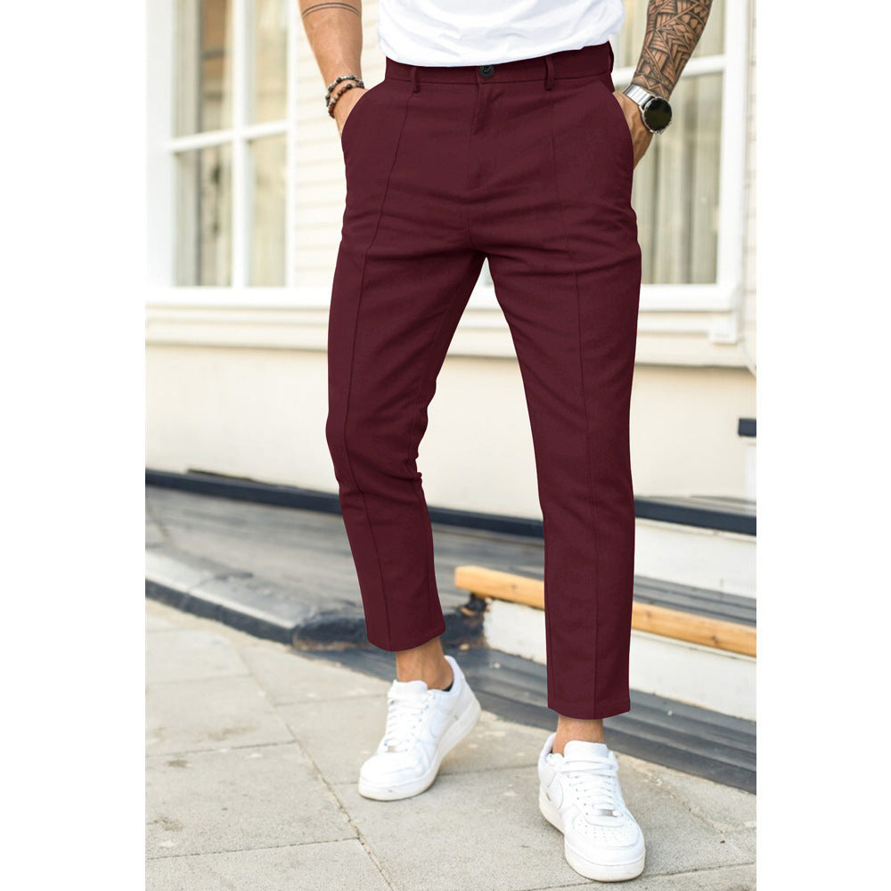 Herren Tapered-Hose - Relaxed Fit & Knöchellang