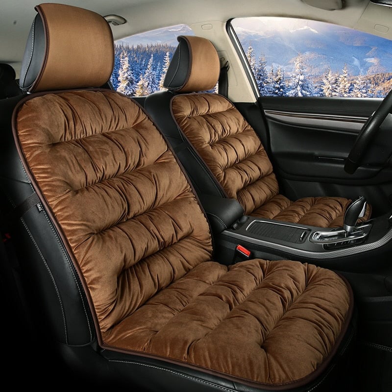 Quilted Car Seat Cover - Anti-Slip Car Cushion Set