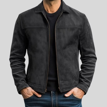 Stilvolle leichte Zip-Jacke für Herren | Adrian