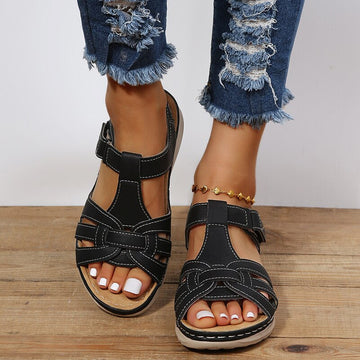 Orthopädische Komfort-Plateausandalen für Damen