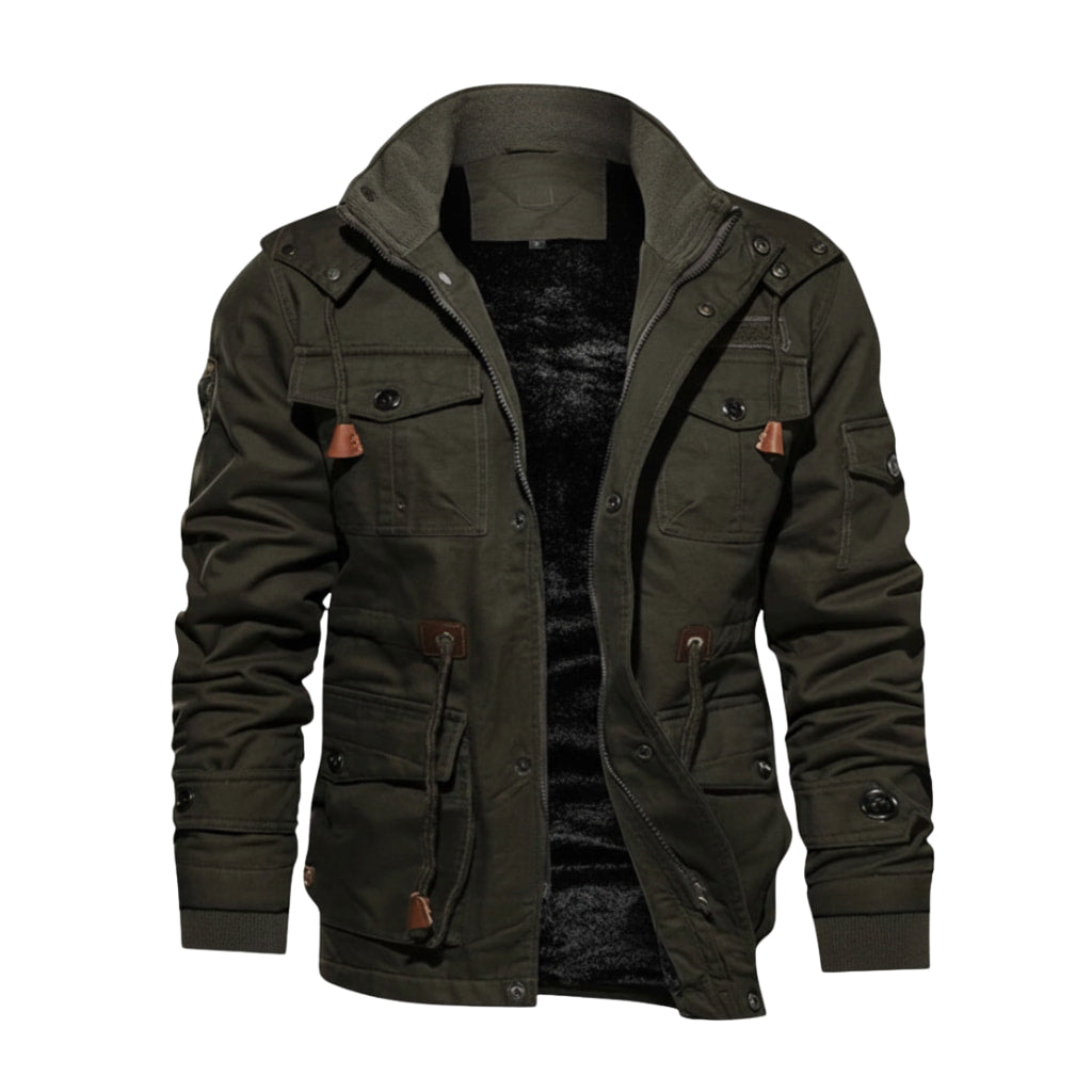 Chaqueta de invierno para hombre - Aislada y cortavientos